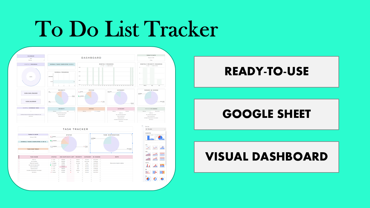 To Do List Tracker | Google Sheets Template