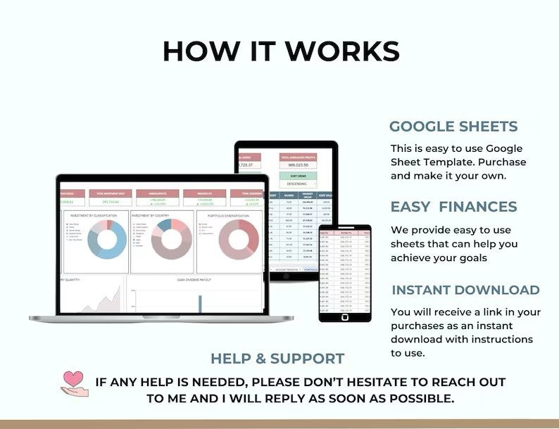 Investment Tracker | Google Sheets Template