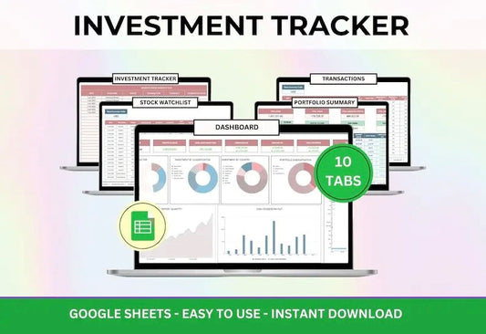 Investment Tracker | Google Sheets Template